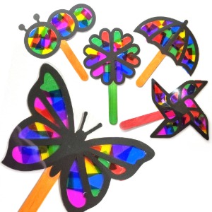 [아이꿈만들기] 봄 썬캐쳐(5인용) / 나비 애벌레 우산 바람개비 꽃