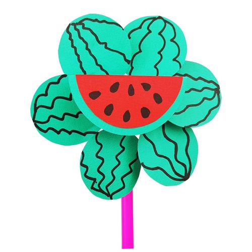 [아이꿈만들기] 수박바람개비만들기(대) / 과일 여름